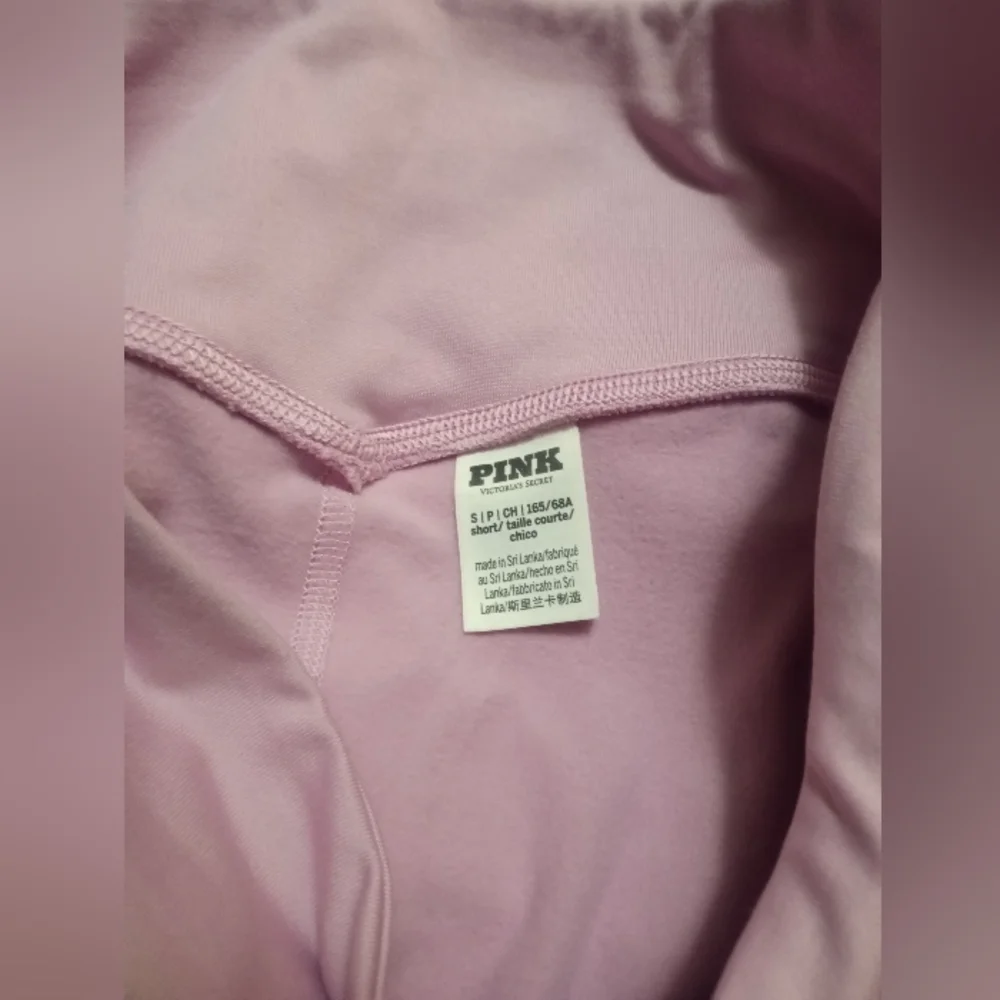 VS PINK All-Day Cotton Straight Leg Pants - Pink Poodle/ Size S/ EUC - Picture 3 of 6